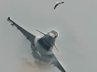 Stíhačka Eurofighter Typhoon sa