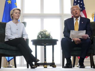 Tlačová konferencia amerického prezidenta