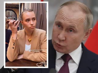 Putinova údajná dcéra konečne