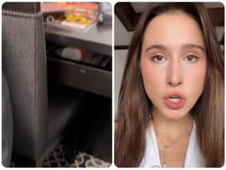 Žena našla pod posteľou