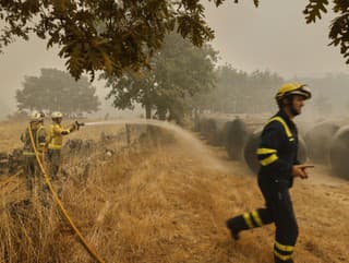Lesné požiare v Španielsku