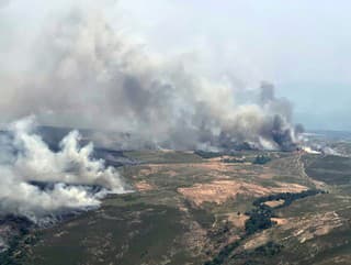 Lesné požiare v Španielsku
