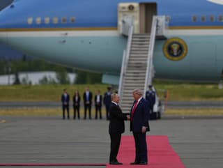 Vladimir Putin a Donald