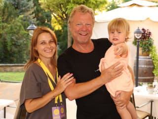 Maroš Kramár s dcérou