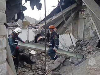 Na snímke, ktorú ruské