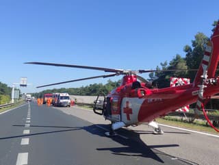 Bratislavský záchranársky vrtuľník zasahoval