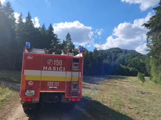 Pri požiari harvestora v