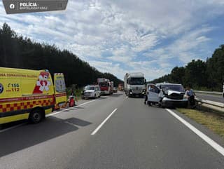 AKTUÁLNE Vážna nehoda na