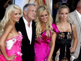 Holly Madison, Hugh Hefner,