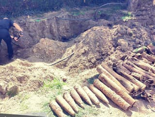 Pri výkopových prácach v