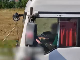 Vodič kamiónu obedoval z