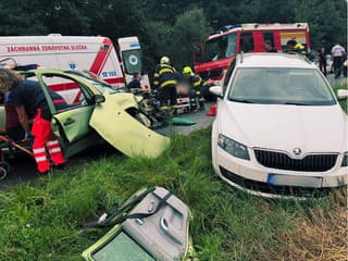 FOTO Pri nehode na