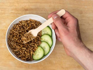 NEUVERÍTE, čím kŕmia červy