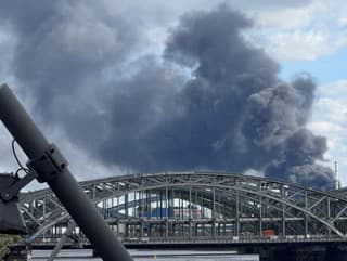 Nad Hamburgom bolo vidieť