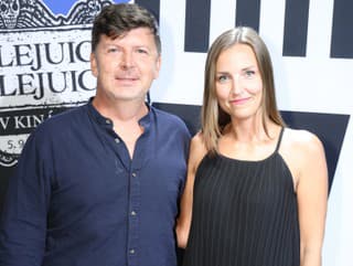 Andrej Bičan s partnerkou