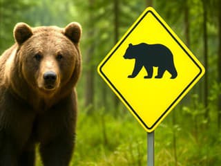 DESIVÝ STRET s MEDVEĎOM