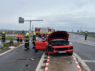 Vážna zrážka na diaľnici