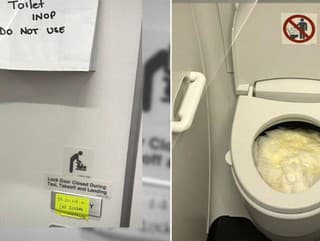 Toalety boli mimo pprevádzky.