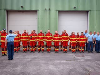 Slovenskí hasiči sa vrátili