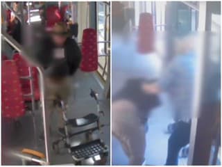 Šokujúce správanie muža v