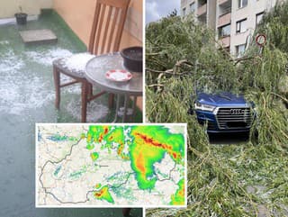 Búrky vyčíňajú! FOTO Prinášajú