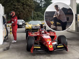 Formulu šoféroval na českej