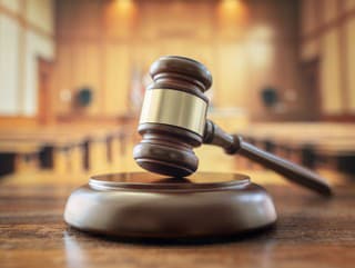 Judges gavel in court