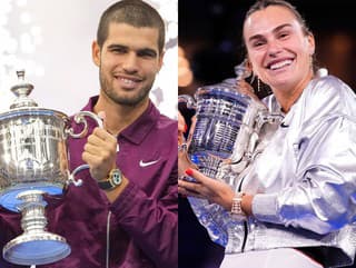 Carlos Alcaraz a Aryna