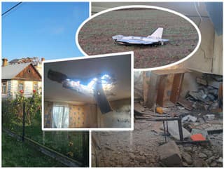 Obraz skazy po útoku