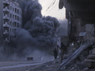 Izraelský útok na budovu