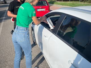 Trnavskí policajti odmeňovali triezvych