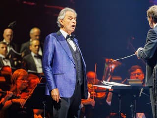 Andrea Bocelli v Bratislave,