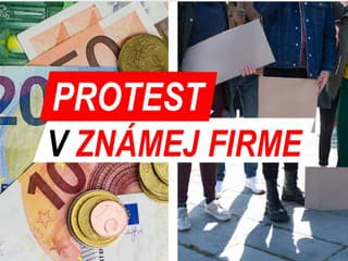 PROTEST V ZNÁMEJ FIRME