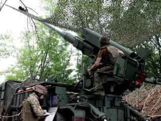 ukrajinskí vojaci bránia svoje