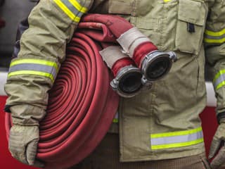 Horí bytovka v Banskej