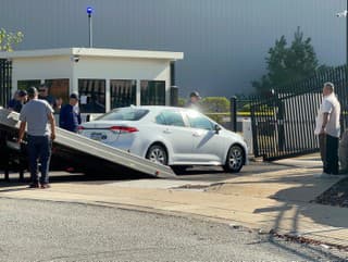 Incident pred FBI: FOTO