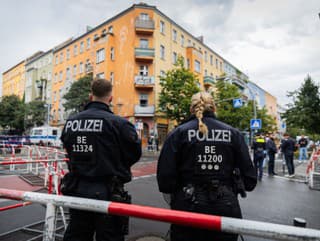 Poplach v centre Berlína!