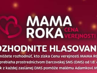Hlasovanie v ankete MAMA