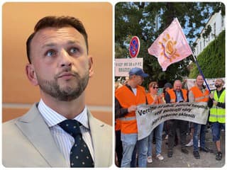 Nahnevaní policajní odborári posielajú