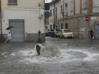 Extrémne počasie v Taliansku: