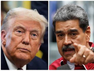 Donald Trump a Nicolás