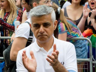 Primátor Londýna Sadiq Khan.
