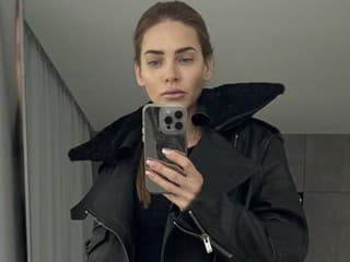 Andrea Verešová bez mejkapu.