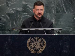 Ukrajinský prezident Volodymyr Zelenskyj