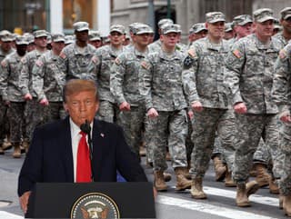 Trump posiela vojakov do