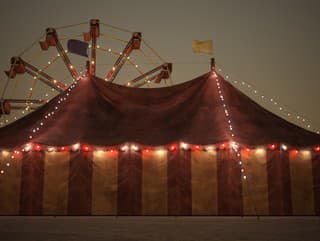 Nešťastie v cirkuse! Akrobatka