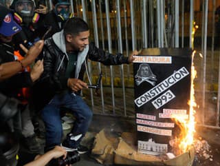 Protivládne protesty v Peru