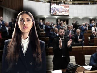 Vytešený parlament a dve