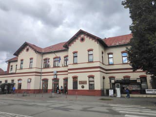 Budova železničnej stanice vo