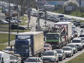 Ranné kolóny v Bratislave